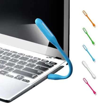 Portable USB LED Light Lamp with Adjustable Neck Compact & Energy-Efficient ( default, Standard ).