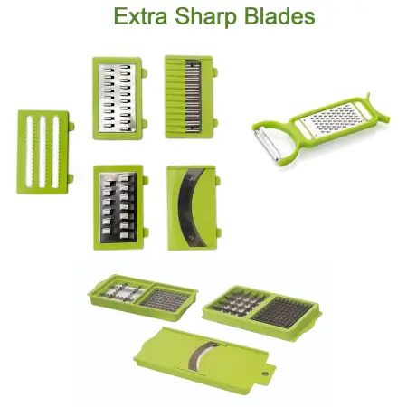 Kitchen Multipurpose 13-in-1 Vegetable & Fruit Chopper Cutter Slicer, Dicer, Grater & More ( default, Standard ).