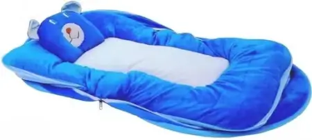 Baby Mosquito Net – Nylon, Washable, Free Size ( blue, OS )