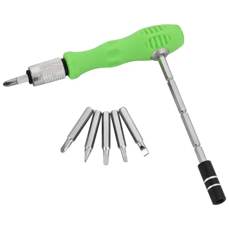 32-in-1 Mini Screwdriver Bits Set with Magnetic Flexible Extension Rod ( default, Standard ).