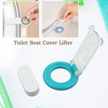 Toilet Seat Lifter (1 Pc): Sanitary Handle, Avoid Touching Seat ( default, Standard ).