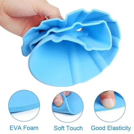 Adjustable Safe Soft Bathing Baby Shower Cap ( default, Standard ).