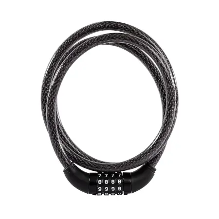 Heavy Duty Multi-Purpose Plastic Combination Lock for Helmet, Bicycles, and More ( default, Standard ).