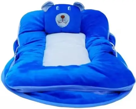 Baby Mosquito Net – Nylon, Washable, Free Size ( blue, OS )