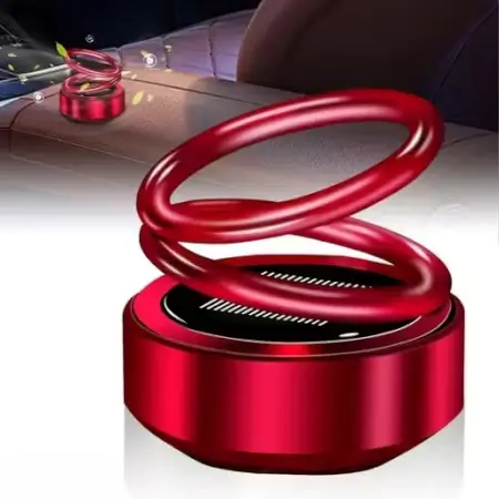 Car Solar Perfume Air Freshener – Solar Powered Aroma Diffuser for Car, Vehicle & Home ( default, Standard )