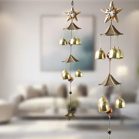 Dragonfly Outdoor Wind Chime – Hanging Garden & Patio Decoration with Soothing Tones, Perfect Gift for Mom & Grandma. ( default, Standard )