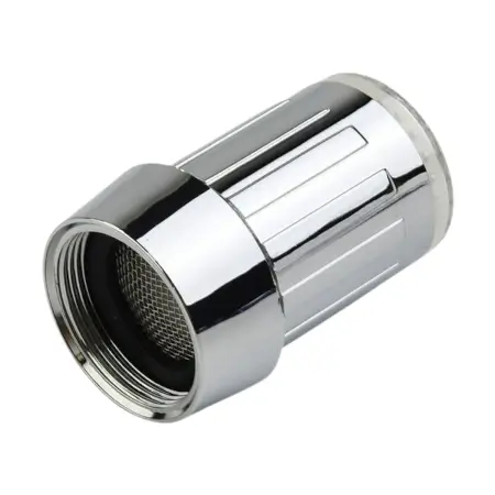 Multi-Color Changing LED Faucet Light Adapter for Bathroom & Kitchen Sink Energy Saving, Easy Installation, No Battery Required (1 Pc) ( default, Standard ).