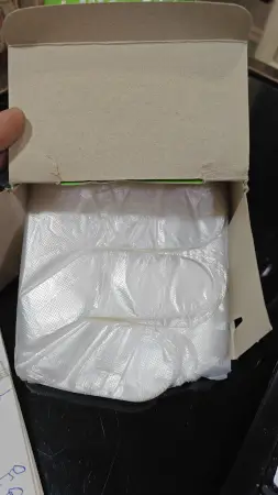 Biodegradable Food Grade Disposable Hand Gloves | Transparent & Disposable Gloves( 500 Pec In 1 Box) ( default, Standard )