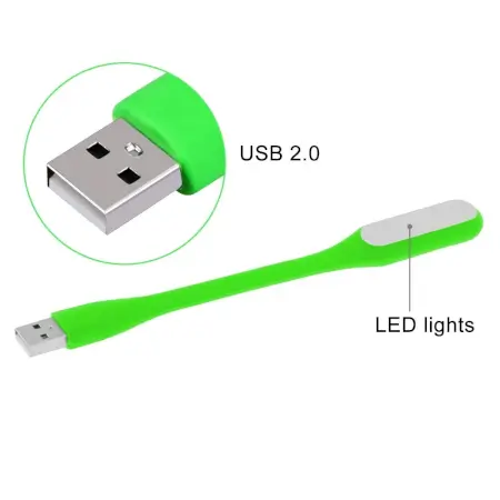 Portable USB LED Light Lamp with Adjustable Neck Compact & Energy-Efficient ( default, Standard ).