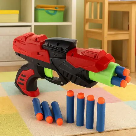 X Launcher Soft Bullet Dart Gun Toy for Kids Set ( default, OS )