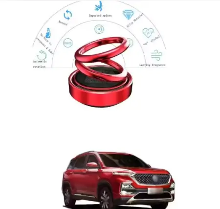 Car Solar Perfume Air Freshener – Solar Powered Aroma Diffuser for Car, Vehicle & Home ( default, Standard )