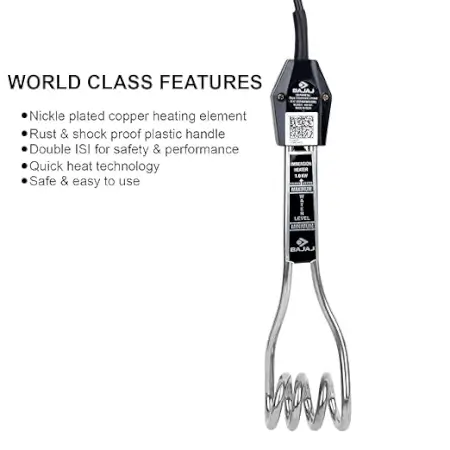 Stainless Steel Immersion Heater Rod – 2000W Waterproof ( default, OS )