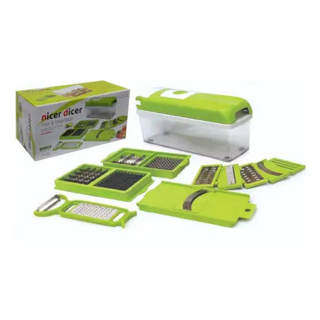 Kitchen Multipurpose 13-in-1 Vegetable & Fruit Chopper Cutter Slicer, Dicer, Grater & More ( default, Standard ).